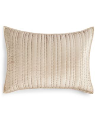 Hotel Collection - Velvet Quilted King Sham, Created for Macy's
