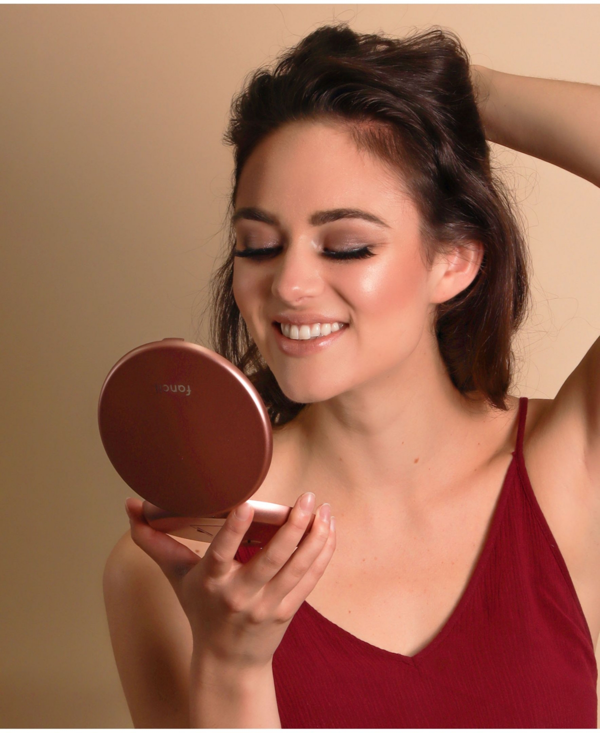 Lumi 5" Compact Mirror with Led Lights