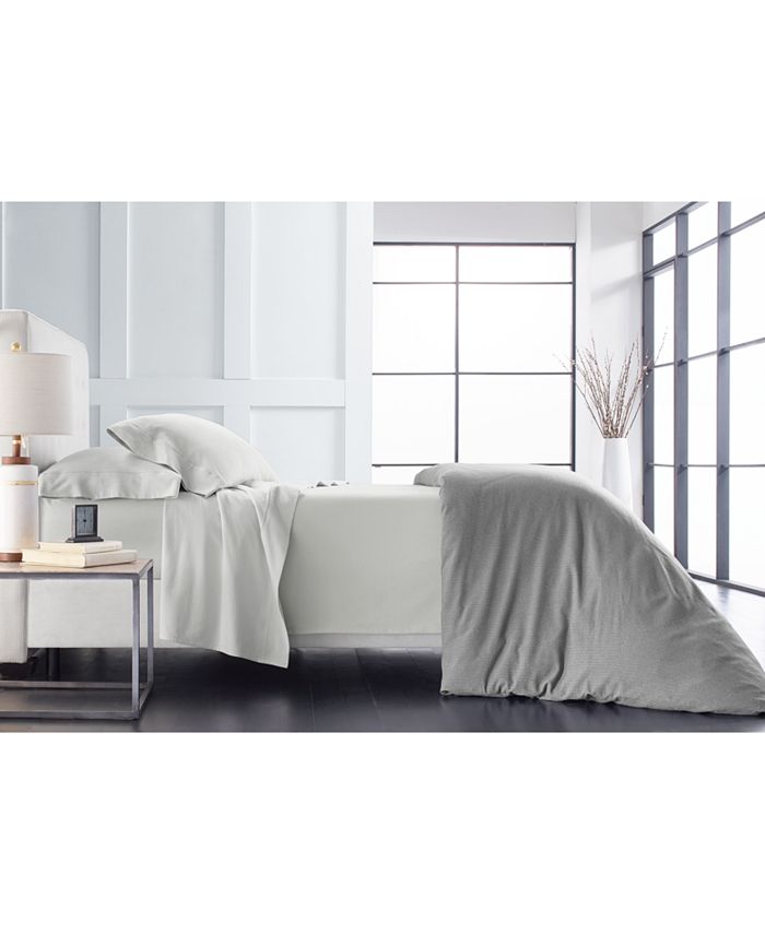 Hotel Collection Lux Flannel Duvet Cover, Queen, Created for Macy's