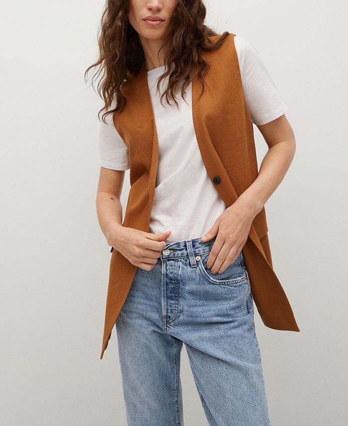 MANGO Women's AnkleLength StraightFit Jeans Macy's