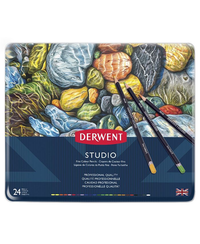 Derwent Studio Colored Pencil Set, 24 Pieces Macy's