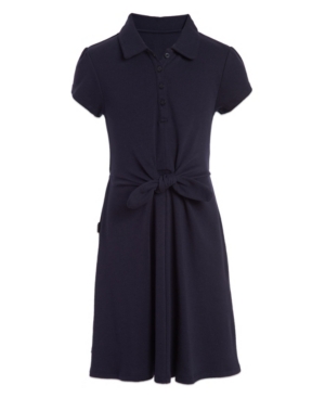 NAUTICA LITTLE GIRLS TIE FRONT DRESS