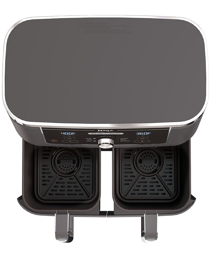Ninja - Foodi&reg; 6-in-1 10-qt. XL 2-Basket Air Fryer with DualZone™ Technology