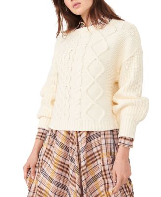 Macy's free people sweater best sale