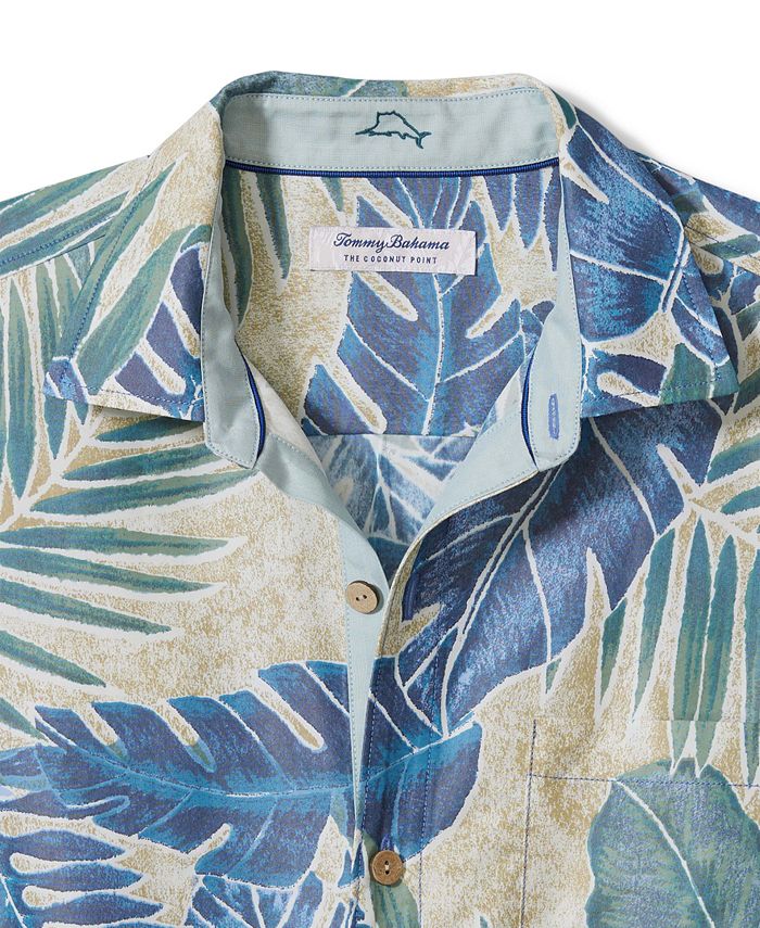 Tommy Bahama Men's Coconut Point Frondtastic Frond-Print Camp Shirt ...