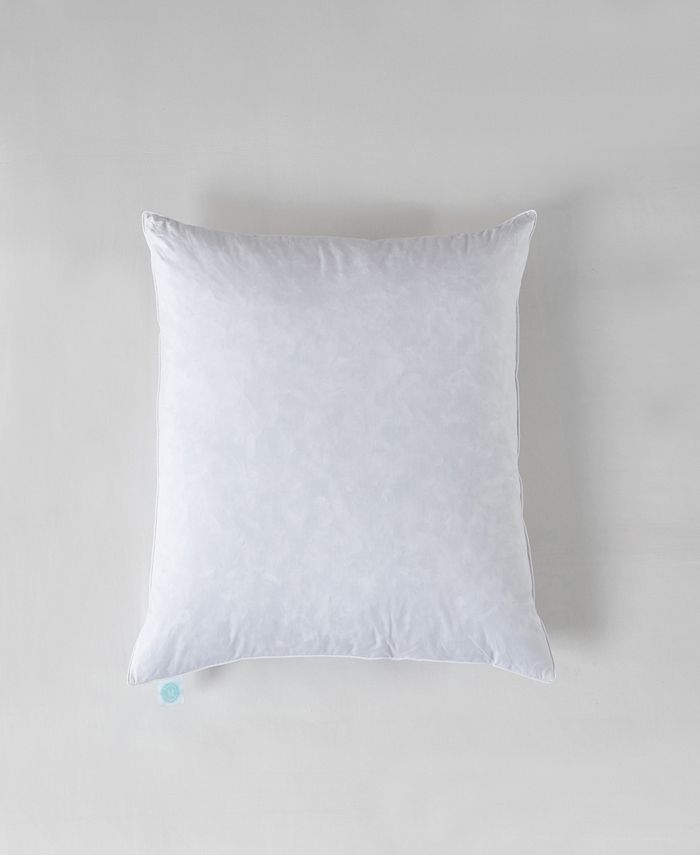 Martha Stewart Medium Firm 2-Pack Feather Euro Pillow Inserts, White