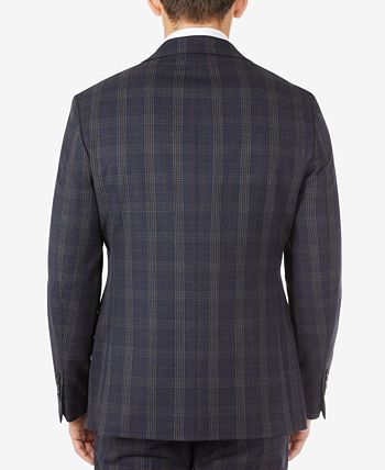 Tallia Men S Slim Fit Wool Plaid Suit Jacket Reviews Blazers Sport Coats Men Macy S