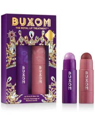 Buxom Cosmetics - 2-Pc. The Royal Lip Treatment Lip Scrub & Balm Set