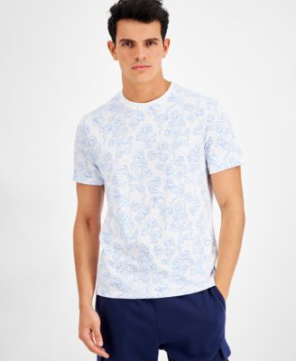 macys crew neck t shirt