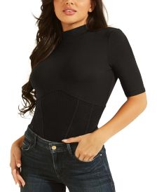 Morgan Ribbed-Panel Top