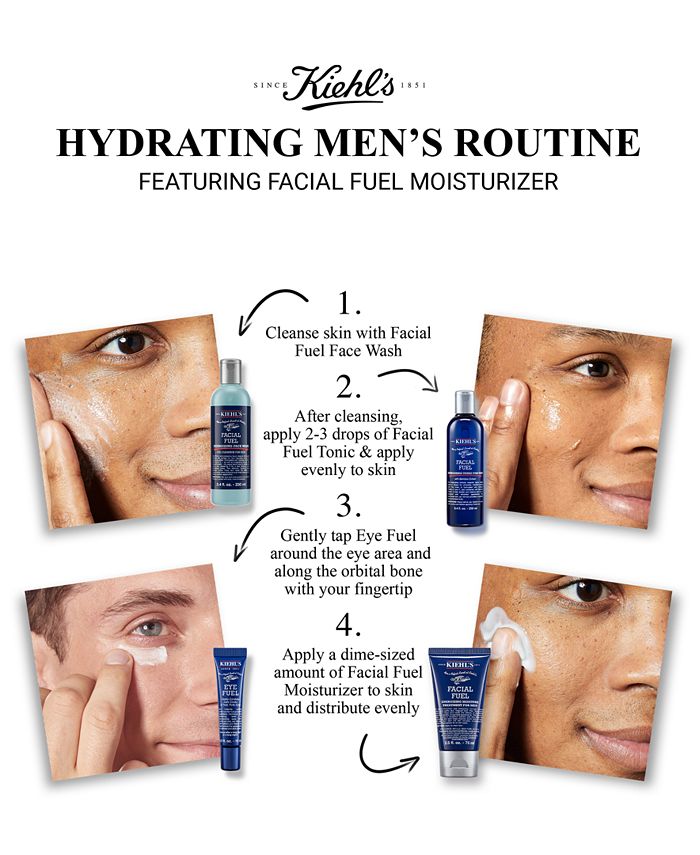 Kiehl's Since 1851 Facial Fuel Men's Face Moisturizer, 4.2oz