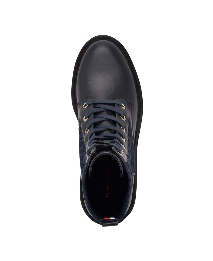 Tommy Hilfiger Women's Treyna LaceUp Booties & Reviews Booties Shoes Macy's