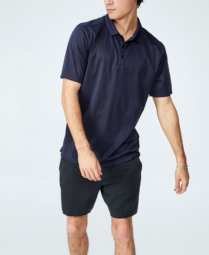 COTTON ON Men's Active Short Sleeve Polo Shirt - Macy's