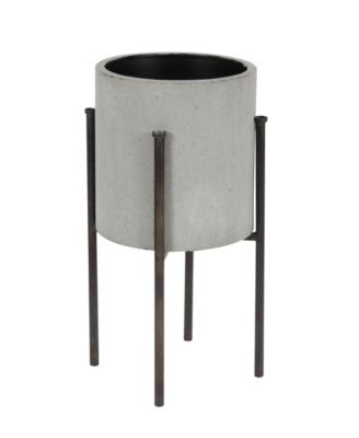Metal Modern Planter, Set of 2