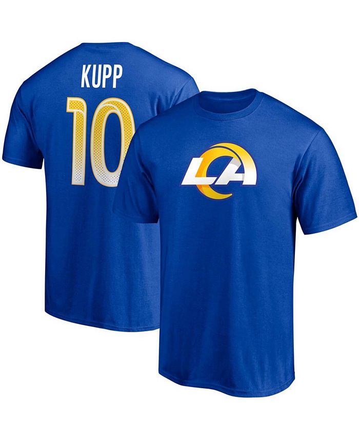 Fanatics Men's Cooper Kupp Royal Los Angeles Rams Player Icon Name