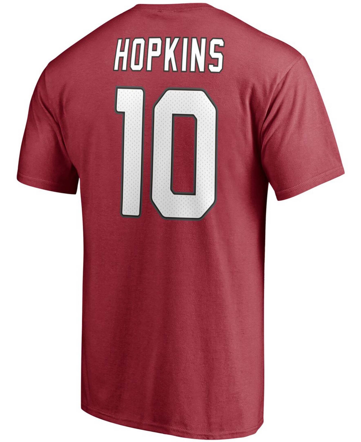 Men's DeAndre HopkinsArizona Cardinals Player Icon Name and Number T-shirt - Cardinal