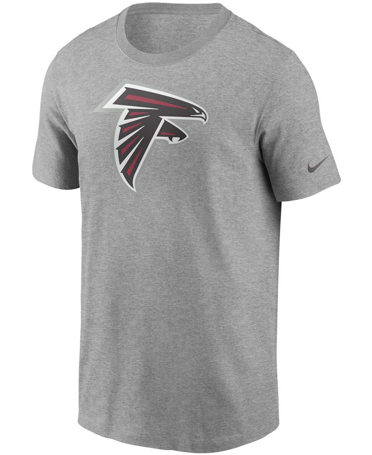 Nike Men's  Heathered Gray Atlanta Falcons Primary Logo T-shirt In Heathered Gray
