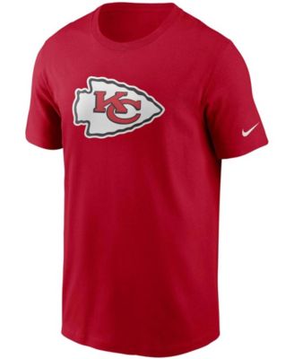 Men's Red Kansas City Chiefs Primary Logo T-shirt