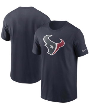 Shop Nike Men's Navy Houston Texans Primary Logo T-shirt