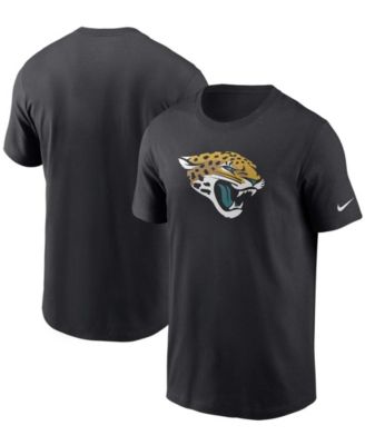 Men's Nike Black Jacksonville Jaguars Dri-FIT Cotton Essential Wordmark  T-Shirt