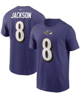 Limited Men's Lamar Jackson Purple Jersey - #8 Football Baltimore