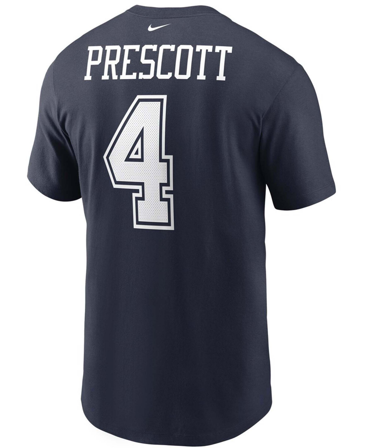 Men's Dak PrescottDallas Cowboys Name and Number T-shirt - Navy