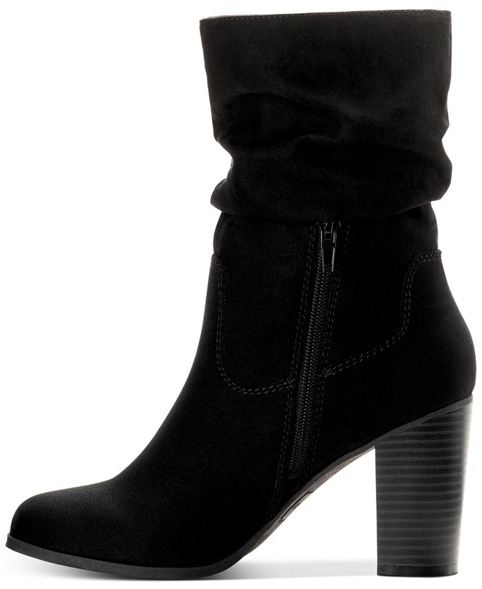 Style & Co Saraa Slouch Mid-Shaft Boots, Created for Macy's - Macy's