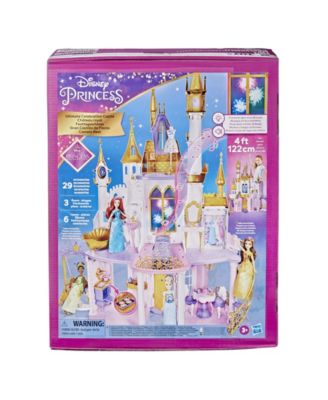 Disney Princess Ultimate Celebration Castle Set, 4" Tall Doll House