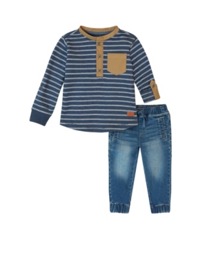 7 For All Mankind Boys Toddler 2 Piece Set 