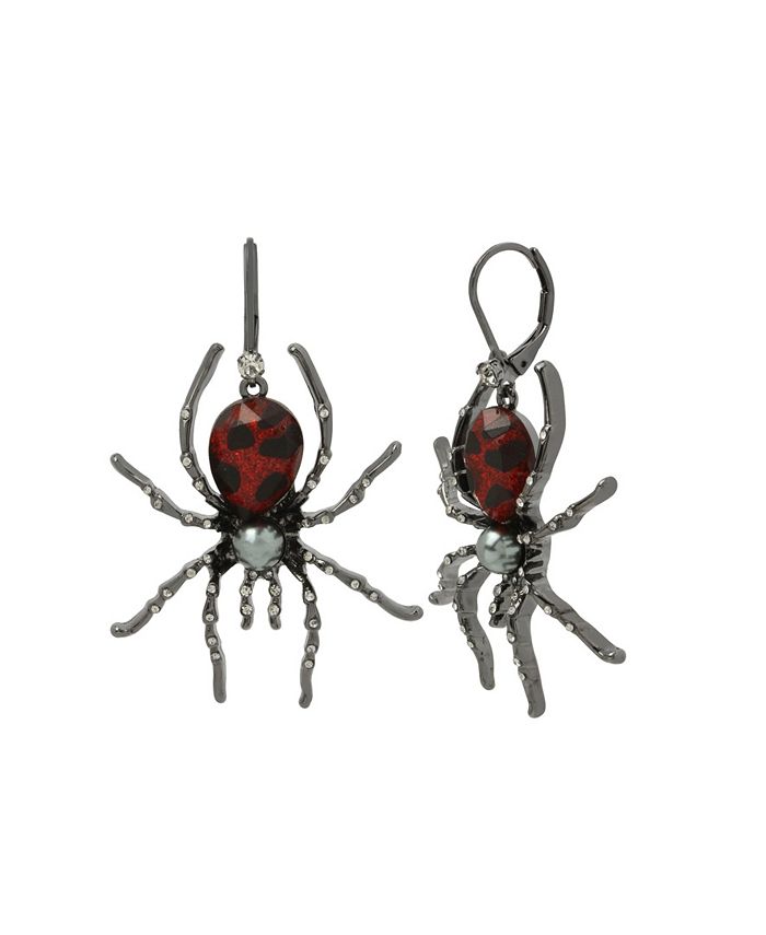 Betsey johnson spider earrings new arrivals