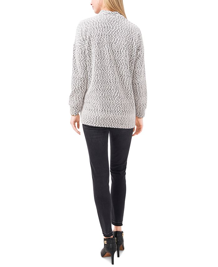Vince Camuto Textured Open-Front Cardigan - Macy's