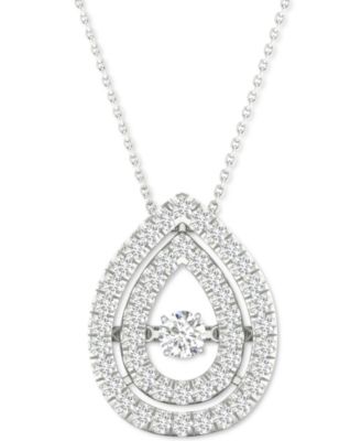 twinkling diamond pendant