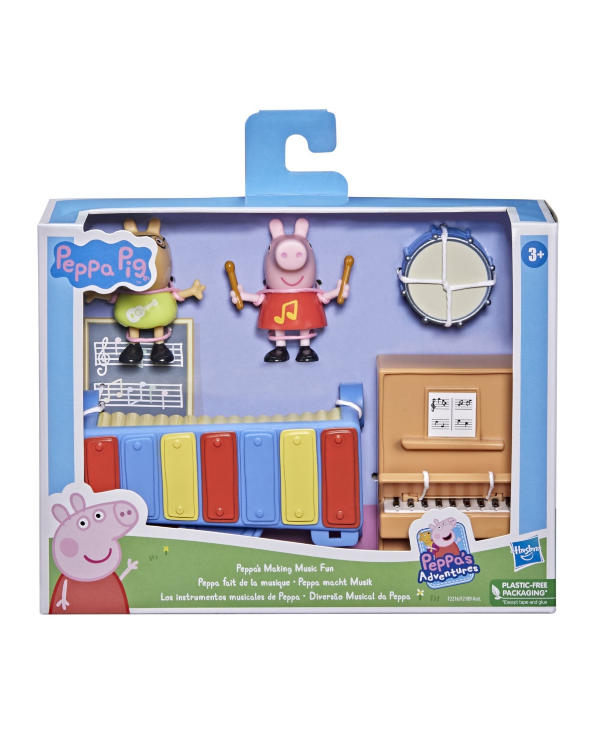 Peppa Pig Kids' Pep Playset Add On, 7 Piece In Multicolor