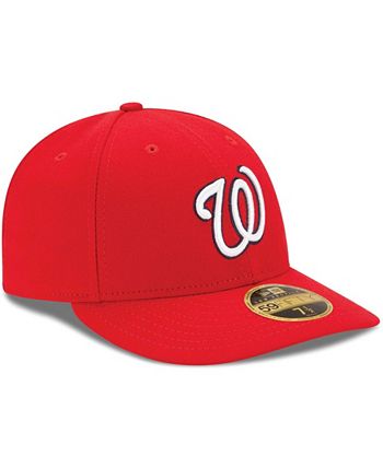 New Era - Men's Washington Nationals Game Authentic Collection On-Field Low Profile 59FIFTY Fitted Hat