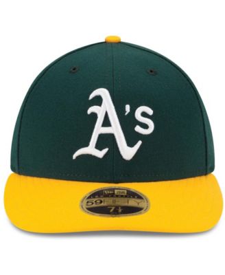 Men's Oakland Athletics Home Authentic Collection On-Field Low Profile 59FIFTY Fitted Hat