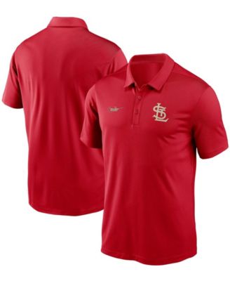 Men's St. Louis Cardinals Cooperstown Collection Logo Franchise Performance Polo