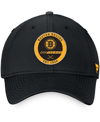 Fanatics - Men's Black Boston Bruins Authentic Pro Team Training Camp Practice Flex Hat