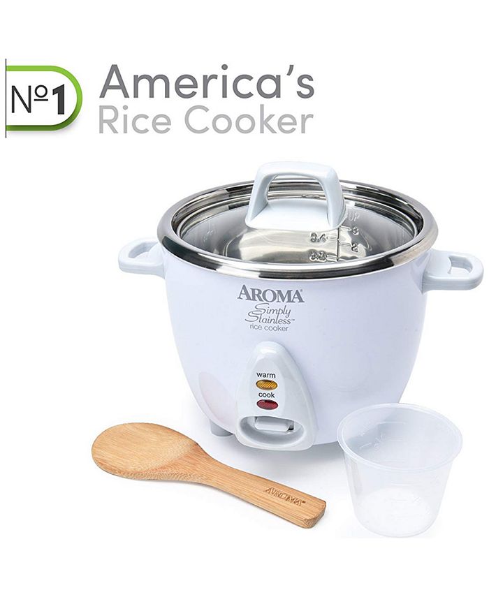 Aroma ARC757SG Simply Stainless 14cup Rice Cooker Macy's
