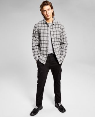 zara plaid shirt jacket