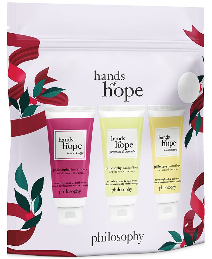 philosophy 3Pc. Hands Of Hope Hand Cream Gift Set Macy's