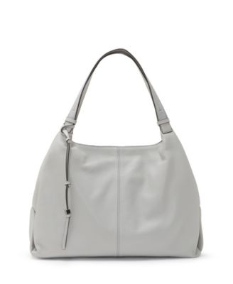 vince camuto black leather tote