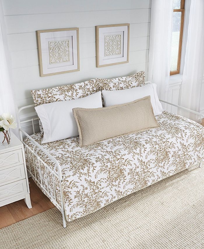 Laura Ashley Bedford 4Pc. Quilt Set, Daybed Macy's