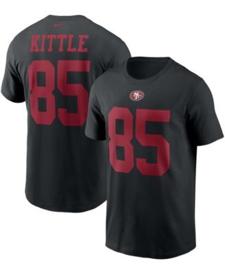 49ers kittle black jersey