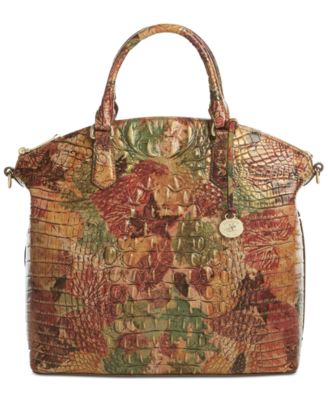 Brahmin - Large Duxbury Satchel Chambray Digital Melbourne