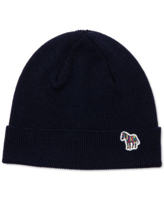 Paul Smith Men's Zebra Beanie Hat from 