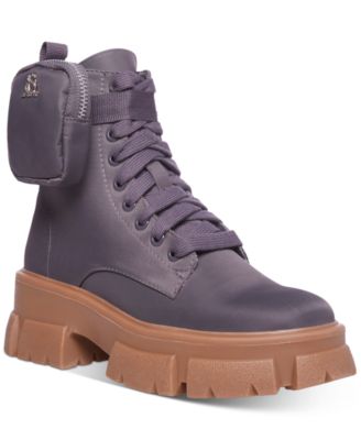 macys steve madden combat boots