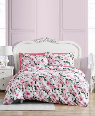 Betsey Johnson Blooming Roses Duvet Cover Sets Bedding