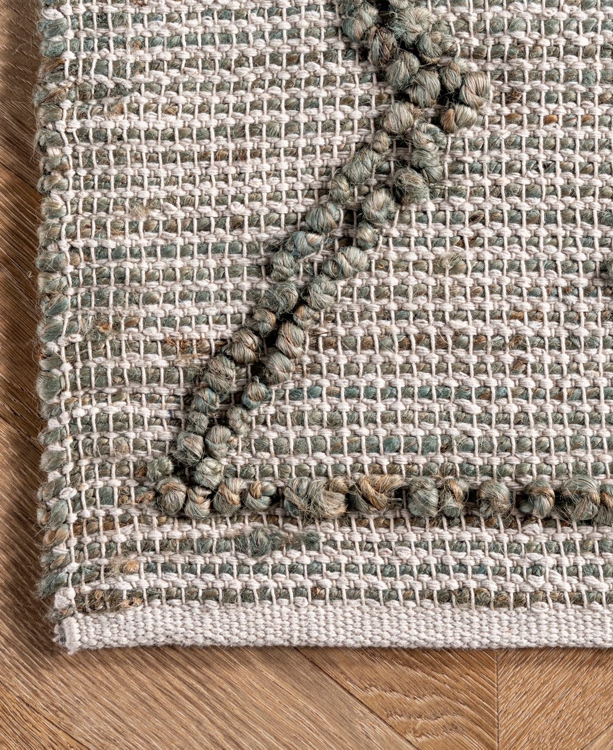 nuLoom Radmilla SMRM01B Area Rug - Silver-tone