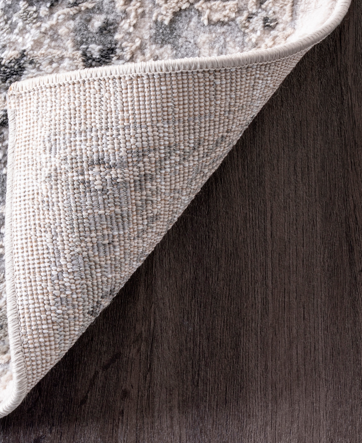 nuLoom Druzy CFDR05A Area Rug - Silver-tone