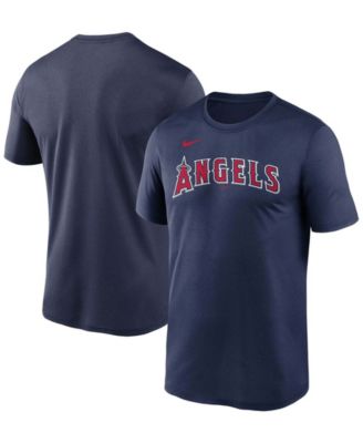 Nike Men's Navy Los Angeles Angels Wordmark Legend T-shirt - Macy's